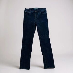 Lauren Ralph Lauren Thick Navy Blue Corduroy Pant